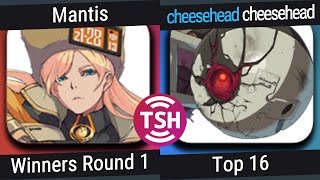 Smash  Mizzou 143 Top 16  Mantis Millia Rage VS cheesehead  cheesehead Bedman [upl. by Curren]