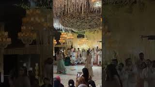 An amazing dance performance at the Nikkah Ceremony dance trending viral reels youtubeshorts [upl. by Amalle]