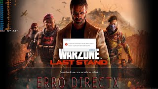 COMO RESOVOLVER ERRO DIRECTX NO COD WARZONE 2022 [upl. by Lantz]