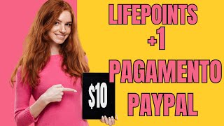 LifePoints Segundo Pagamento na minha conta Paypal  Renda Extra Na Internet [upl. by Mharg]