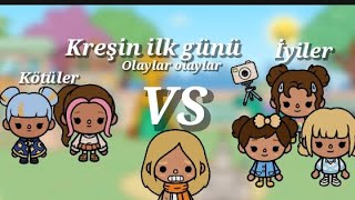 Kreşin ilk günü 😱😦 olaylar olaylar 🤔😐  Toca Life World Türkçe  TCFC [upl. by Nevla]