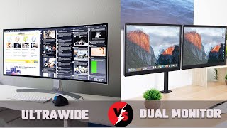 Ultrawide vs Dual Monitor [upl. by Selda870]