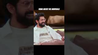 Rana Daggubatis SHOCKING Marriage Plans RevealedRanaDaggubati TalkShow NagaChaitanya comedy [upl. by Friede445]