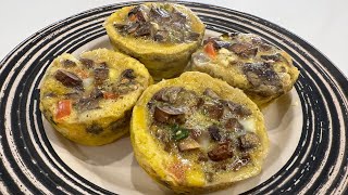 Best three healthy and easy ways to make your eggs Omelette Simple eggs Egg Bites [upl. by Sundberg]