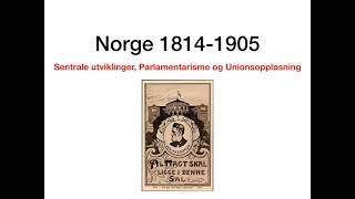 Historie VG3 Norge 18141905 [upl. by Colas143]