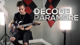 Paramore  Decode  Cole Rolland Guitar Cover [upl. by Vi]