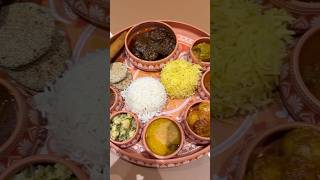 Trying Chef’s Special Bengali Thaali  Bengali Dawat [upl. by Badr]