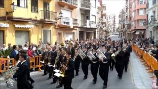 Premio al mejor desfile del Certamen de Cullera 2014  Andrés Contrabandista O Navarro  UM Sax [upl. by Nnaeirelav]