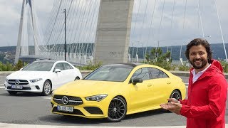 Mercedes A Sedan ve Mercedes CLA Test Sürüşü  Aralarında fark var mı [upl. by Bria]