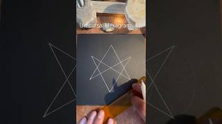 How to draw the Unicursal Hexagram using the Seed of Life Fast [upl. by Papagena]