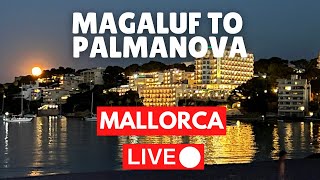 🔴 LIVE from Magaluf and Palmanova Mallorca Mallorca  29 October 2022 [upl. by Rawden976]