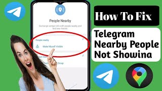 how to FIX Nearby People Not Showing on Telegram 2024 [upl. by Juana169]