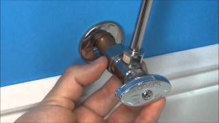 Replacing Hard Water Supply Line Aquaus by Rinseworks Handheld Bidet Diaper Sprayer MiniShower [upl. by Lianne876]