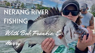 Nerang river fishing with Bob Frankie and Harry A few surprises 🎣 [upl. by Pantin325]