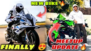 FINALLY 🔥NEW SUPER BIKE KI DELIVERY 🥹amp UPDATE ON 😁MEETUP OF PRO RIDER 1000 prorider1000 [upl. by Nylaf]