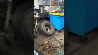 Heating and welding more trailer Axles weldingandfabrication welderfabricator welding [upl. by Ardnek932]