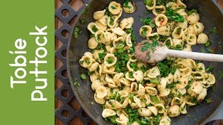 Orecchiette with Broccoli Anchovy Chili and Garlic [upl. by Ylenats]