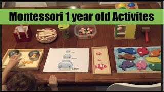 Montessori Inspired Activities for toddlers ages 13 July 2017 [upl. by Heisel]