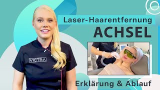 LaserHaarentfernung Achsel Victrastudio [upl. by Lotsirk]