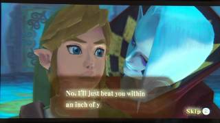 Zelda Skyward Sword  SDCC 11 Ghirahim Boss Battle Gameplay Cam [upl. by Joacimah]