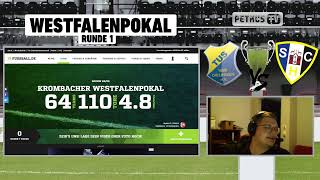 WESTFALENPOKAL Runde 1  TuS Dielingen vs SC Herford [upl. by Sarena]