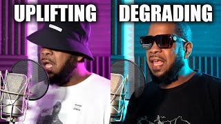 Uplifting vs Degrading Women In Rap [upl. by Aloisia]