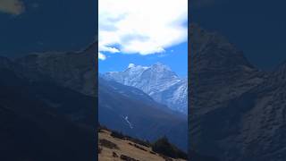 Mountain View from Syangboche Everest everest himalayas [upl. by Cavil]