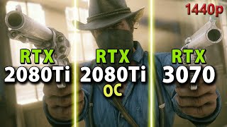 RTX 3070 vs RTX 2080 Ti  1440p [upl. by Hpeosj]