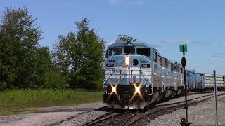 CMQ 9024 leads Job 1 West on the Moosehead Sub 72917 [upl. by Philina497]