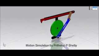 How Crank and Slotted lever Quick Return Motion mechanism works [upl. by Polard]