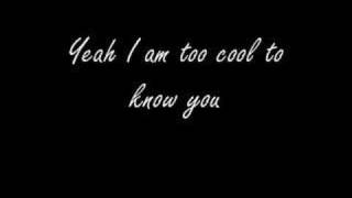 Too Cool Camp Rock LYRICS [upl. by Webb]