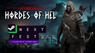 Jotunnslayer Hordes of Hel  Steam Next Fest Trailer [upl. by Llevron]