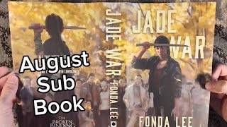 Unboxing Jade War by Fonda Lee  Green Bone Saga Book 2  Broken Binding Fantasy Subscription Box [upl. by Avid290]