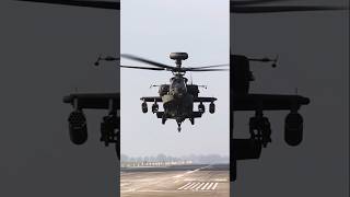 Apache AH64E helicopter army helicopterlovers airforce pilotlife [upl. by Nonrev290]