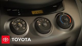 2011 RAV4 HowTo Rapid Cooling  Toyota [upl. by Alane]