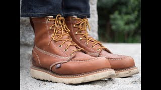 Thorogood Moc Toe Review The Work Boot to Wear Out [upl. by Gorton]