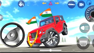 Modified Mahindra Thar Car Games Indian Cars Gadi Wala Game 🚨 Car Game Android Gameplay part 35 [upl. by Joann263]