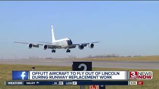 Offutt Runway under repair [upl. by Asyar]