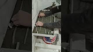 Tile installation system technique homeconstructionvideos viralshorts diy [upl. by Peppie]