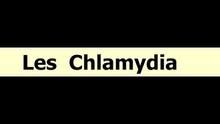 Bacteriologie  Chlamydia FMPC [upl. by Aksoyn]