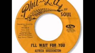 Alfreda Brockington  Ill Wait For You 1969 [upl. by Odracir]