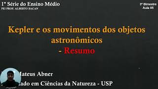 Prova Paulista 3ºBi  Gravitação  Resumo das Aulas 04 e 05  Física  1º Ano do EM [upl. by Andriana]