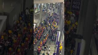 Grambling State University marching in Louisiana State University [upl. by Aerdnahc]