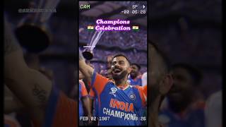 indian team celebration in mumbai 🤞 team india victory parade 2024 🇮🇳 cricket viratkohli [upl. by Atiuqel20]