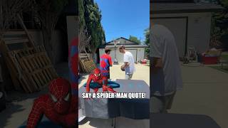 SPIDERMAN Quotes How many could YOU name basketball spiderman trivia marvel mcutrivia quotes [upl. by Kaja615]