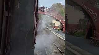 NYMR North Yorkshire Moors Railway to Whitby Goathland station [upl. by Ayotel]