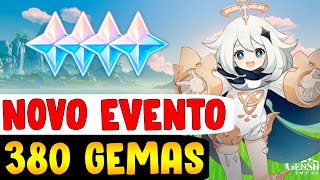 380 GEMAS GRÁTIS NO NOVO EVENTO MERCADORIAS MARAVILHOSAS GUIA COMPLETO GENSHIN IMPACT [upl. by Ternan]