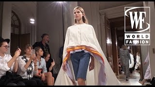 Vionnet SpringSummer 2017 Paris Fashion Week [upl. by Arahahs]