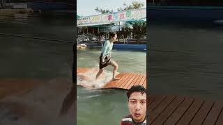 Fun waterpark trampolin funny waterpark jade fun animals assument water [upl. by Sykes]