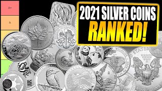 Ranking the Most Popular 2021 Silver Coins Tier List [upl. by Noryahs445]